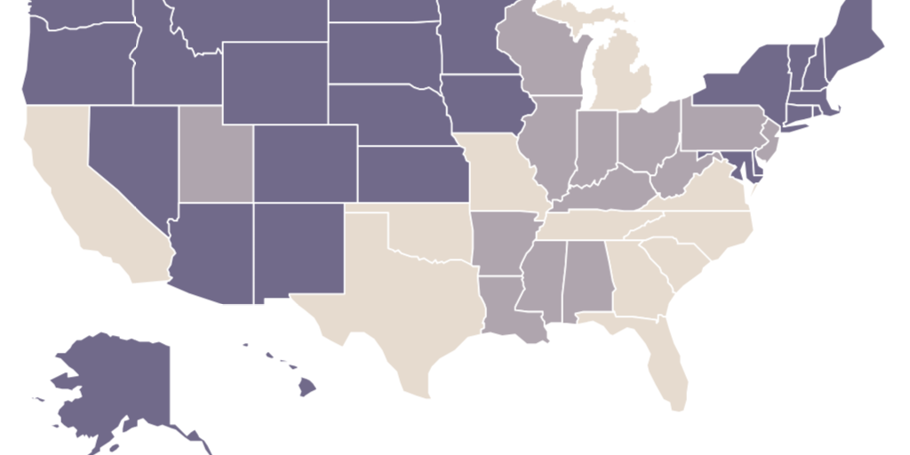 Figure 2: Scope-of-practice restrictions on Nurse Practitioners by state