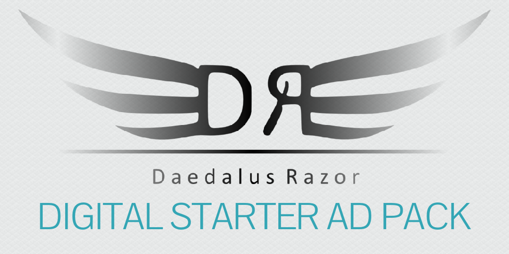 Daedalus Razor | Digital Starter Ad Pack by John Evans - Infogram