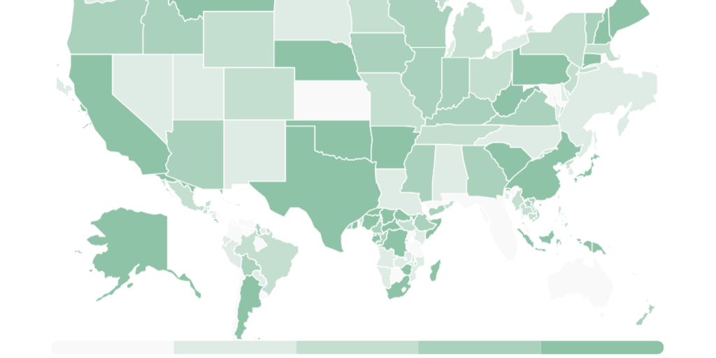 Top 10 Countries in the World Infogram