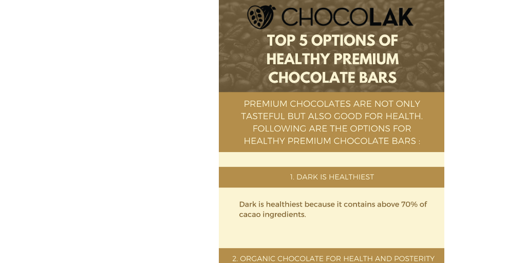 Top 5 Options Of Healthy Premium Chocolate Bars By Choco Lak
