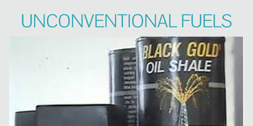 Unconventional Fuels by jaybrockbank - Infogram