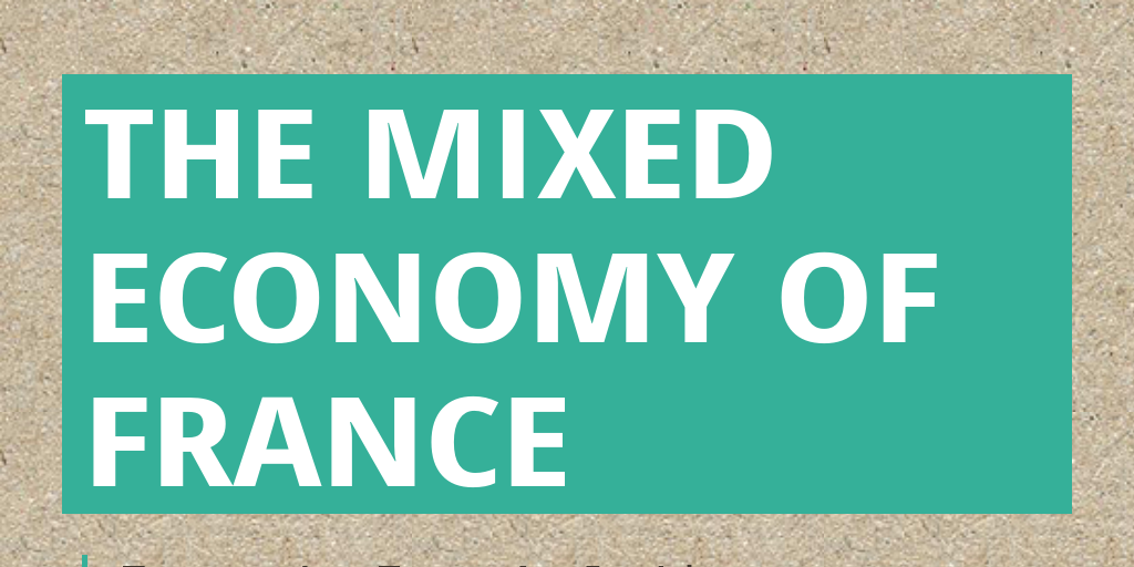 The mixed Economy of France Infogram